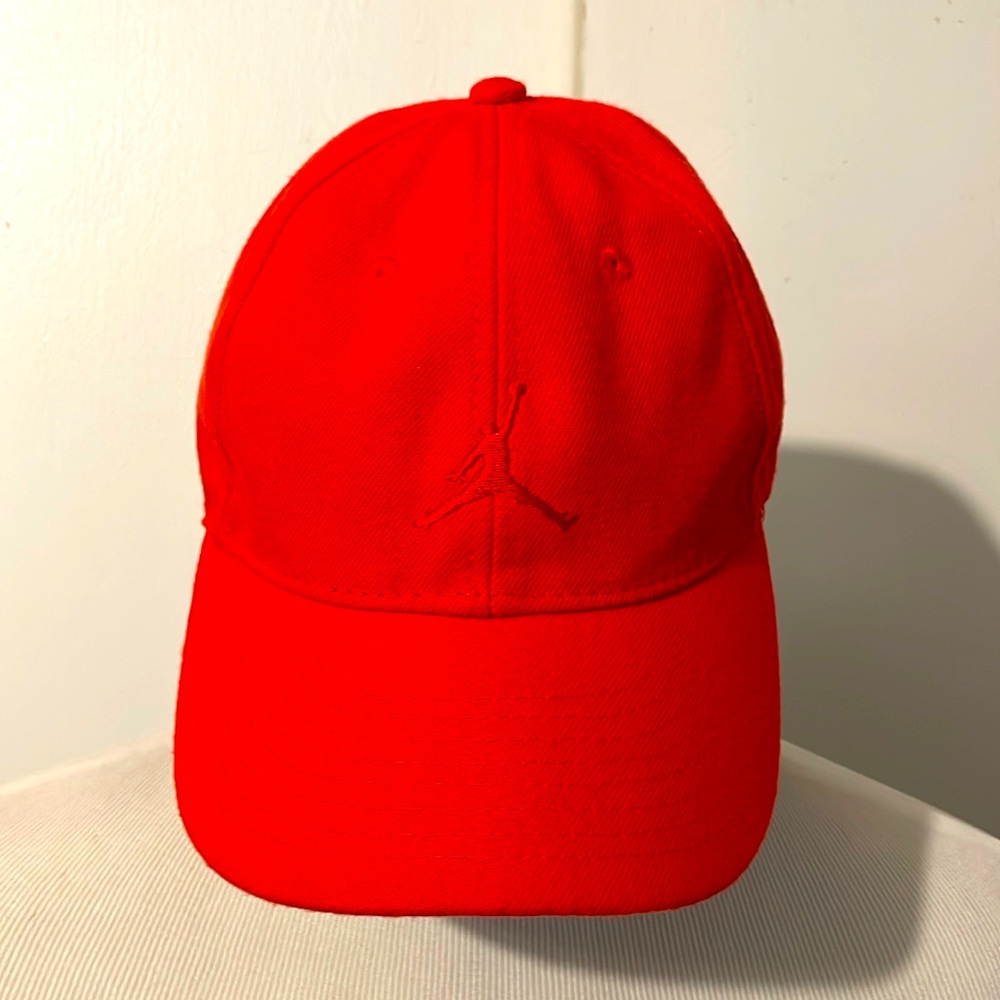 Orange Jordan Jump man Hat